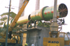 rotary kiln erection site